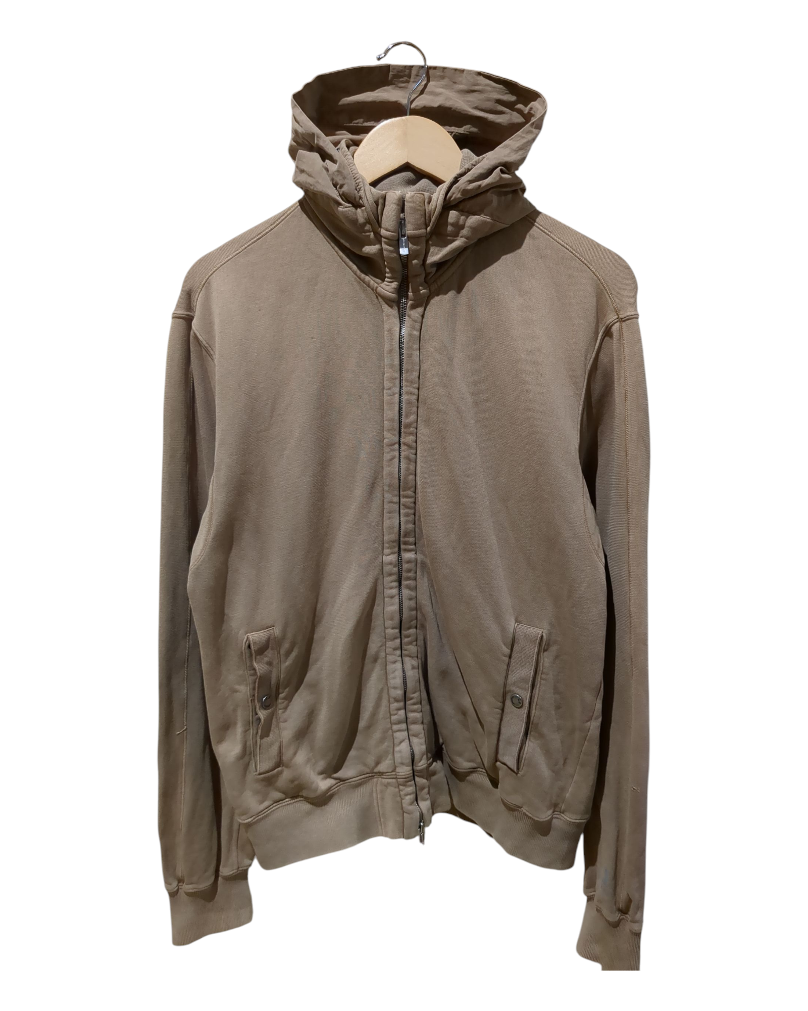 CP Company A/W 2006 Garment Dyed Hooded Zip Sweatshirt - (L)