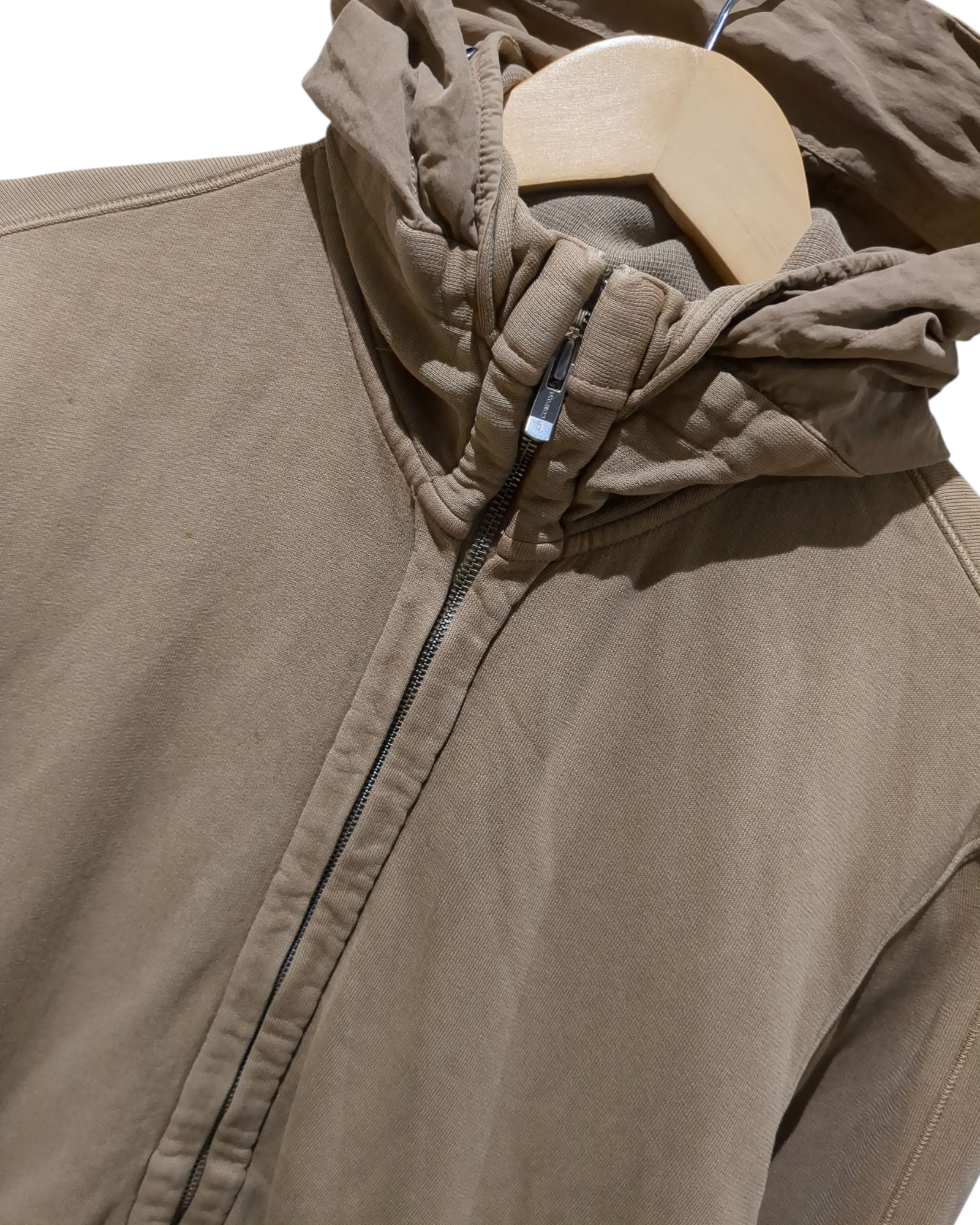 CP Company A/W 2006 Garment Dyed Hooded Zip Sweatshirt - (L)