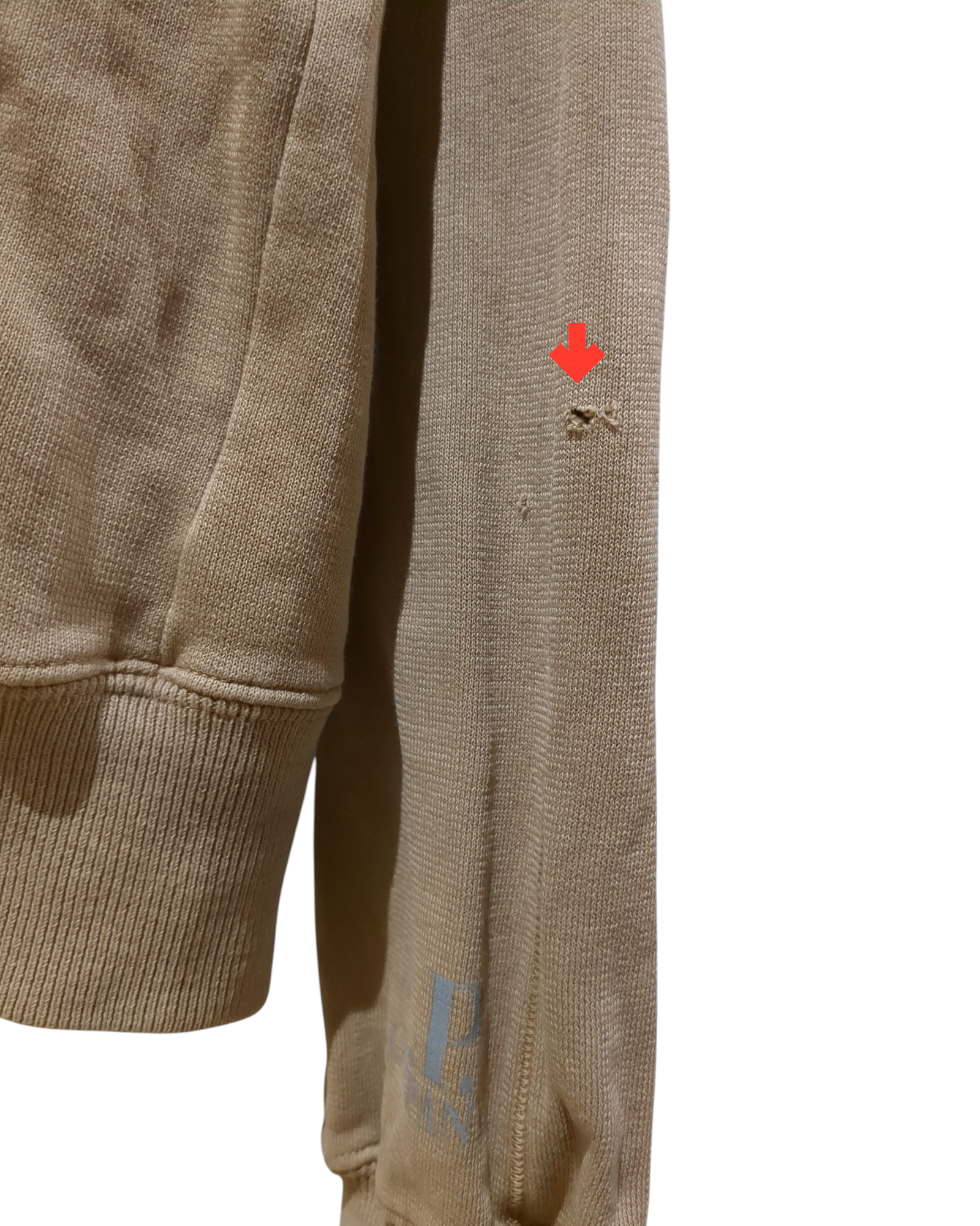 CP Company A/W 2006 Garment Dyed Hooded Zip Sweatshirt - (L)