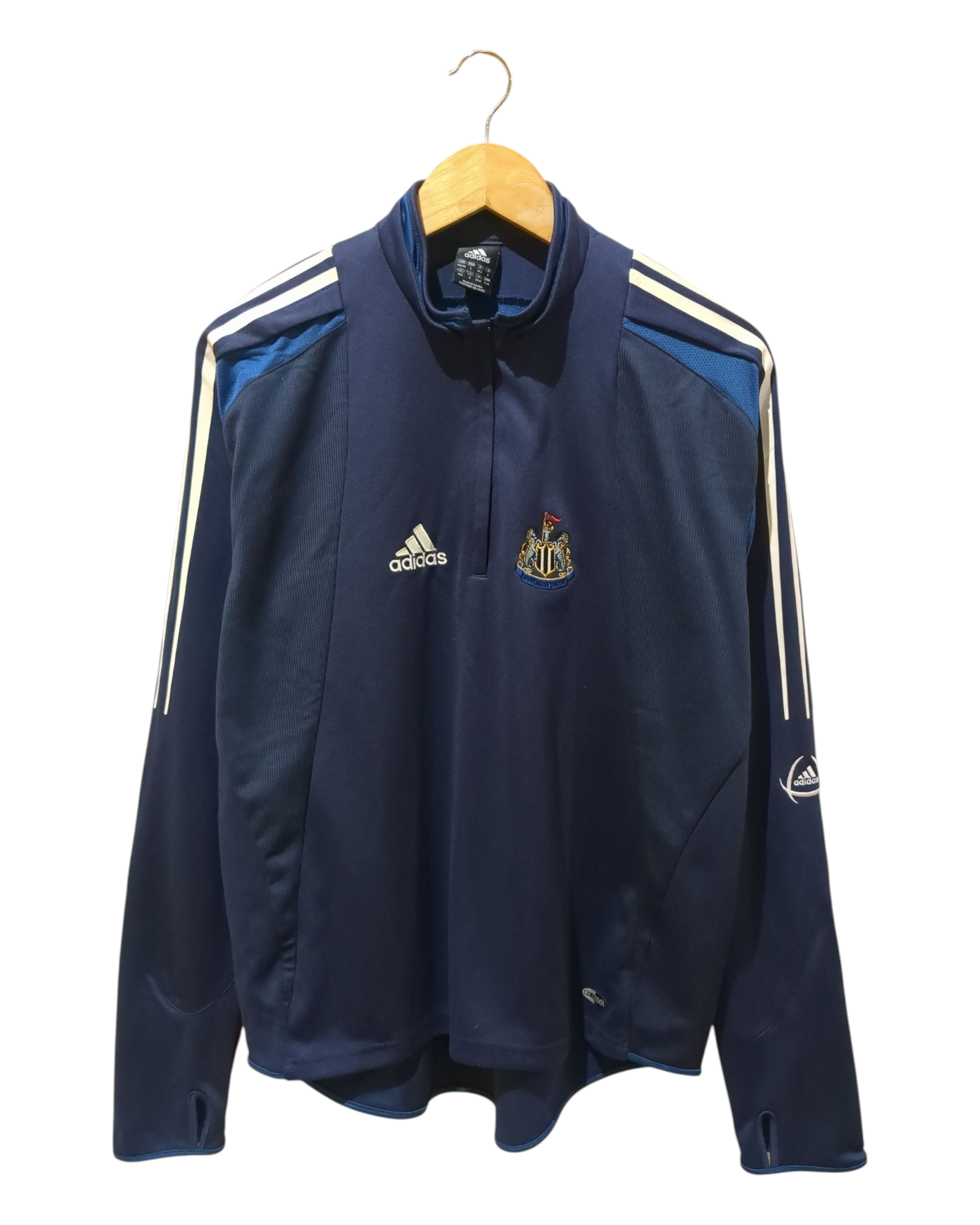 2004-05 Adidas Newcastle 1/4 Zip Training Top - (L)