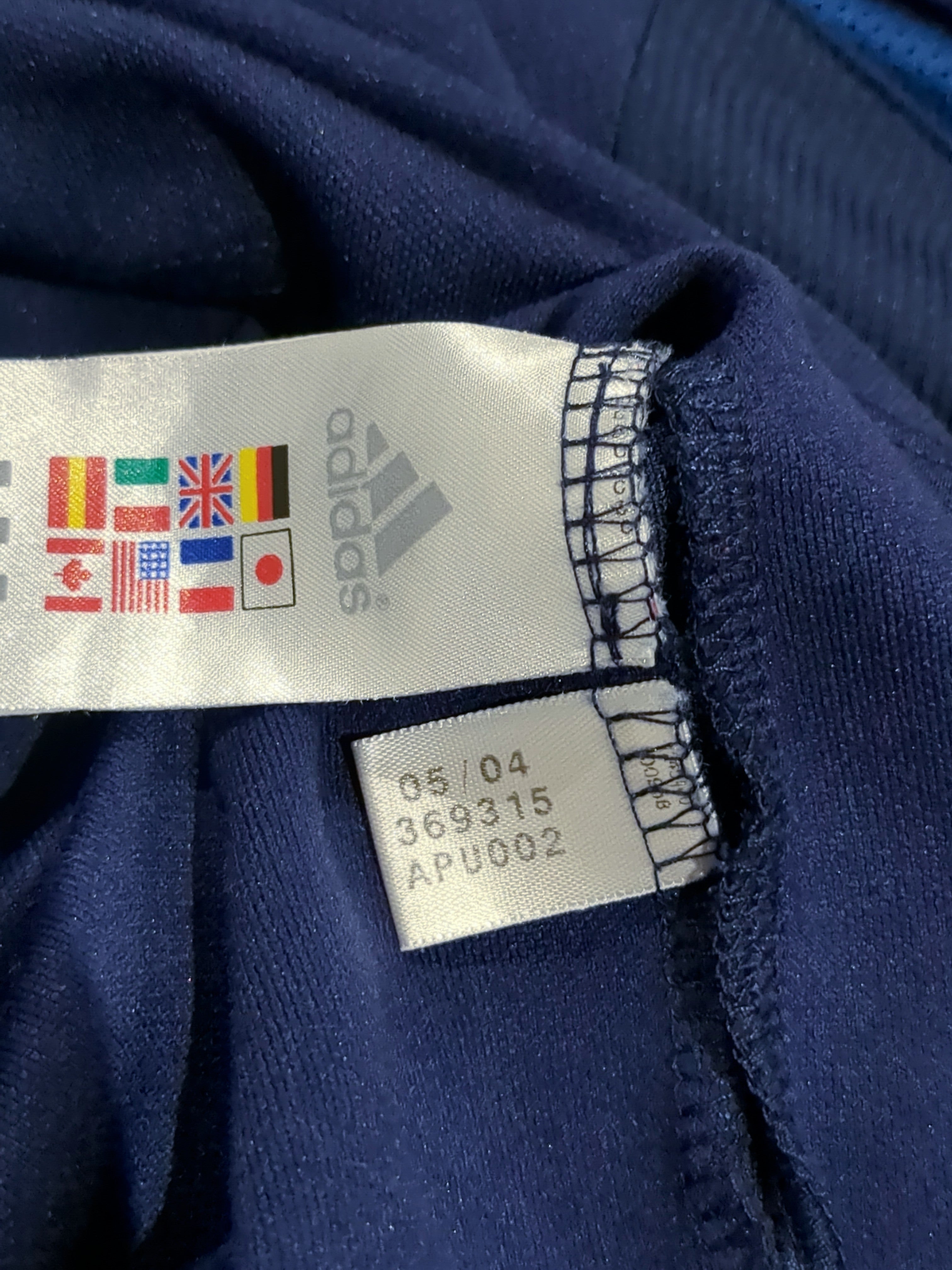 2004-05 Adidas Newcastle 1/4 Zip Training Top - (L)