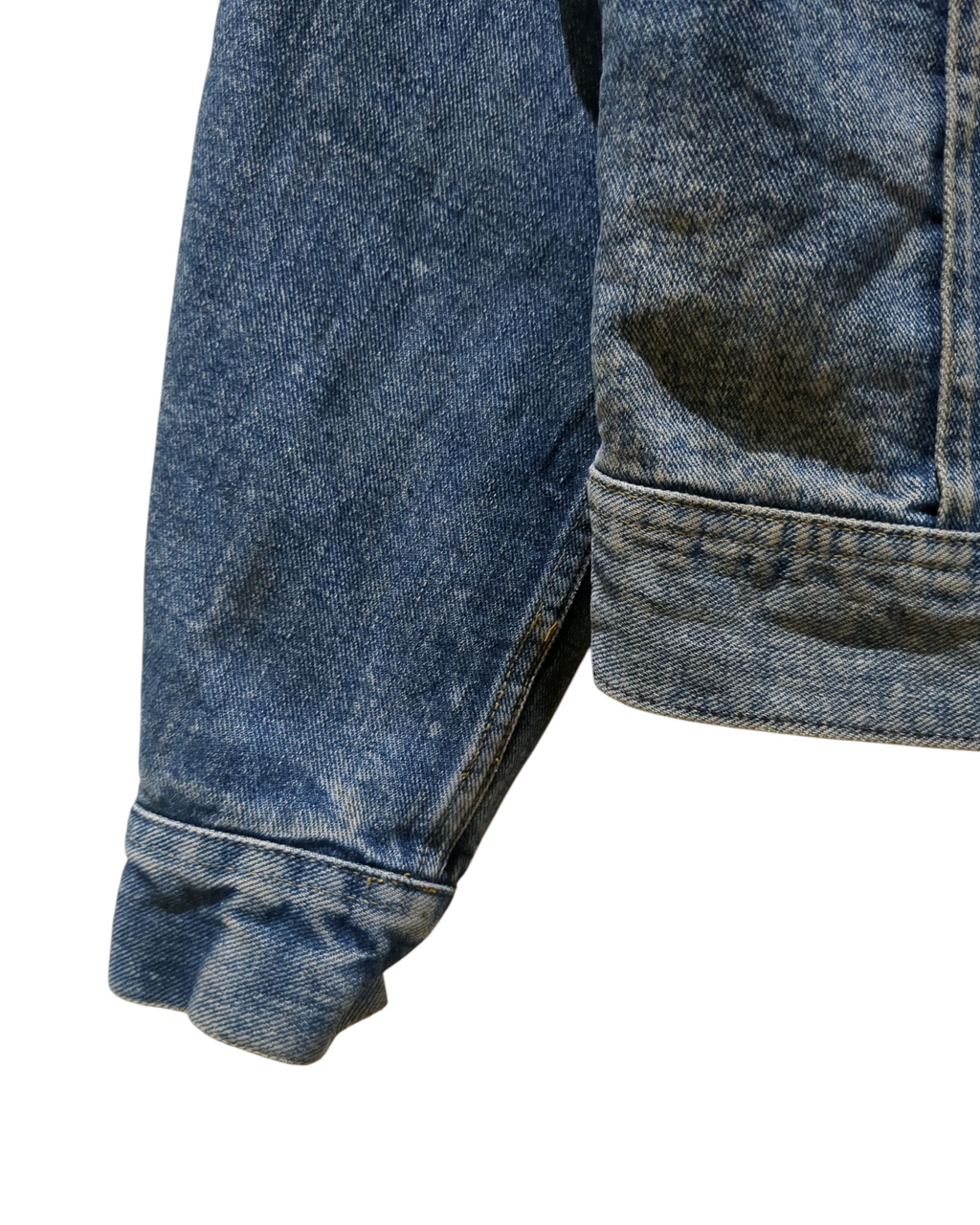 Lee Storm Rider 80s Blanket Lined Denim Jacket - (M)