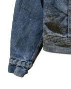 Lee Storm Rider 80s Blanket Lined Denim Jacket - (M)