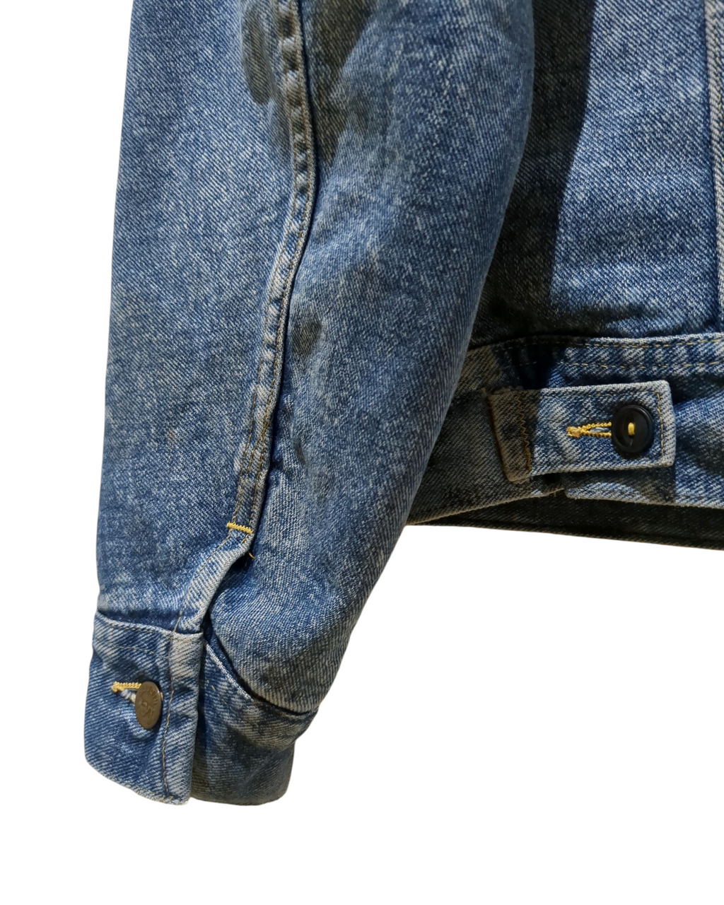 Lee Storm Rider 80s Blanket Lined Denim Jacket - (M)
