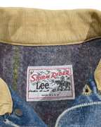 Lee Storm Rider 80s Blanket Lined Denim Jacket - (M)