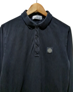 Stone Island Long Sleeve Polo Shirt - (M)