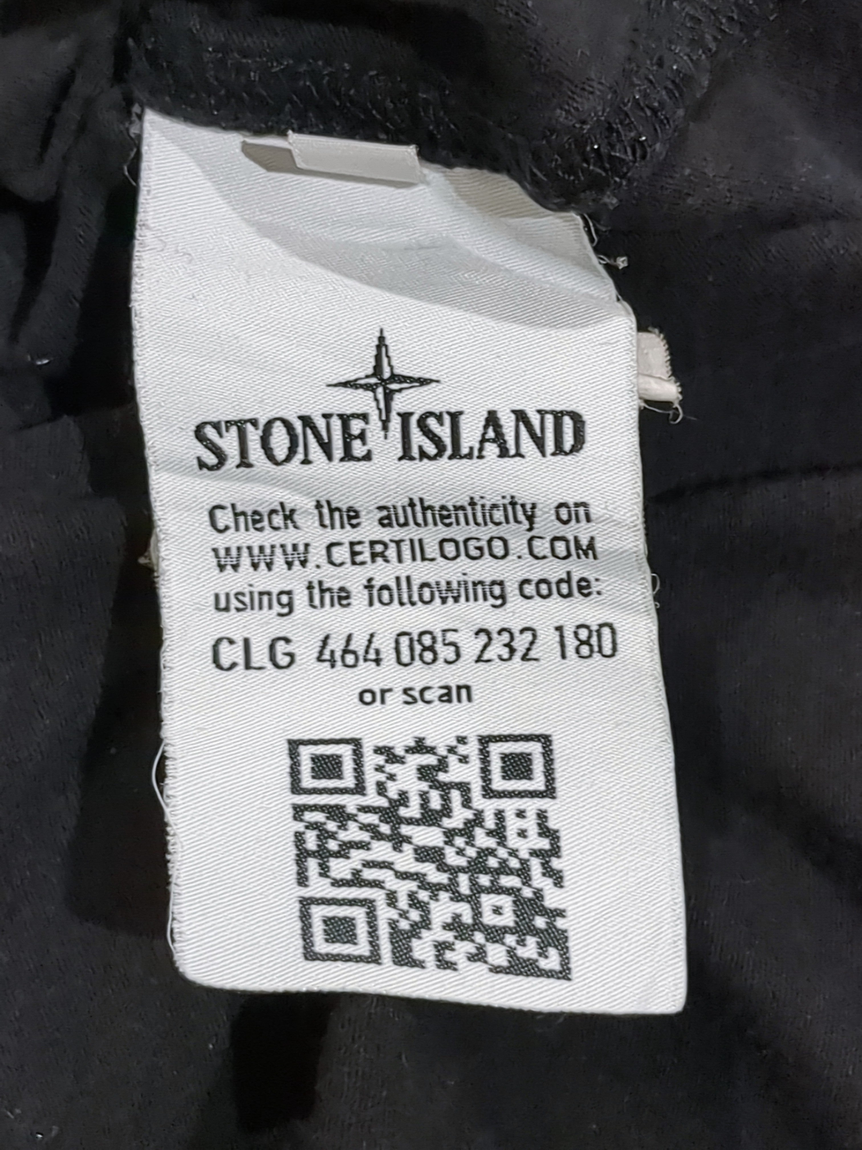 Stone Island Long Sleeve Polo Shirt - (M)