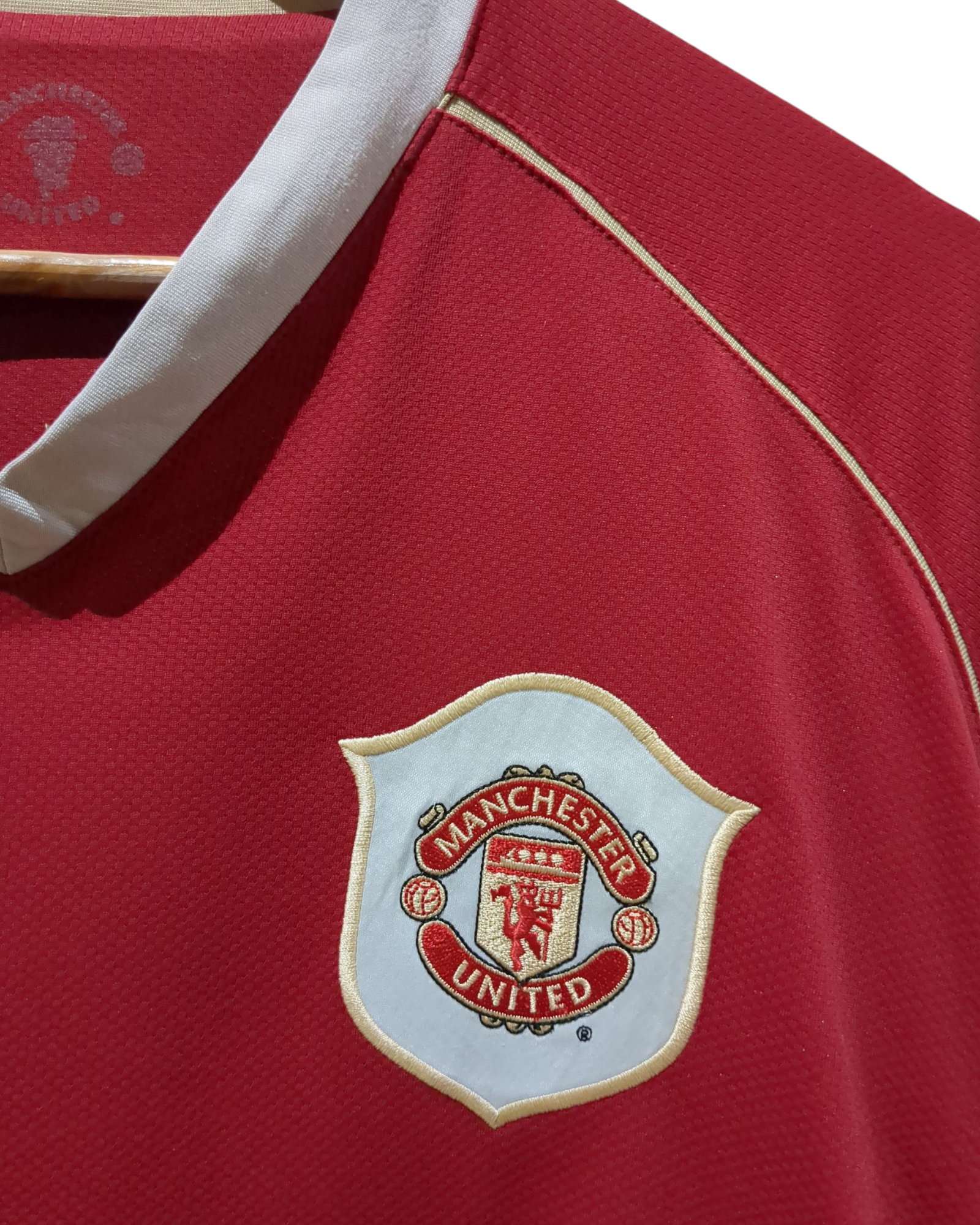 2006-07 Nike Manchester United Home Shirt - (XL)