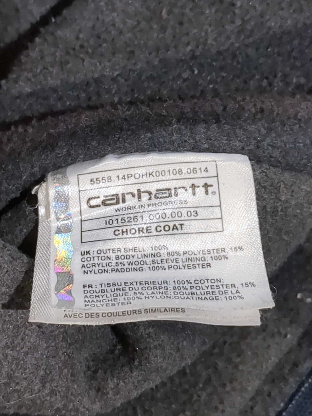 Carhartt WIP Michigan Chore Coat - (M)