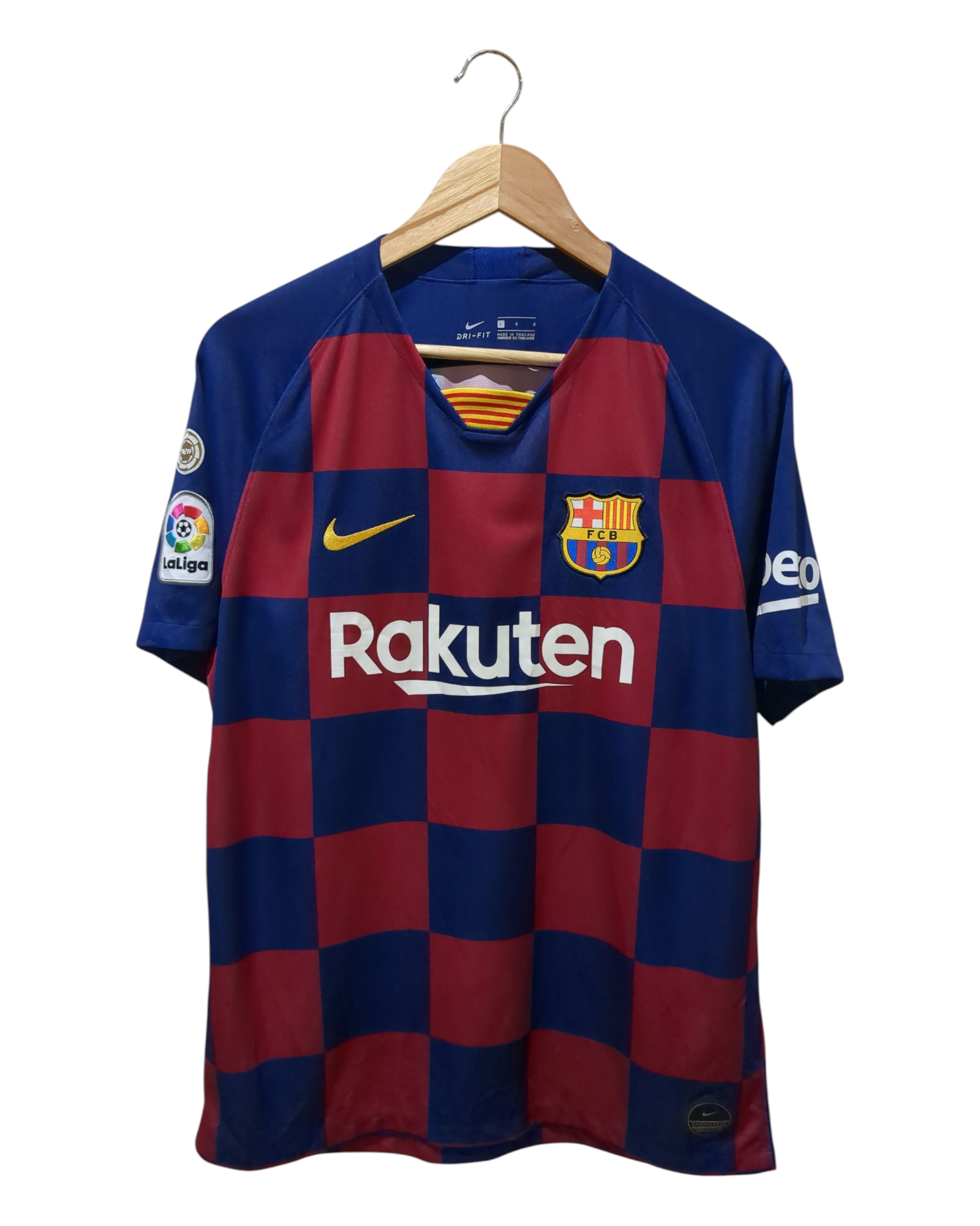 2019-20 Nike Barcelona Home Shirt - (L)