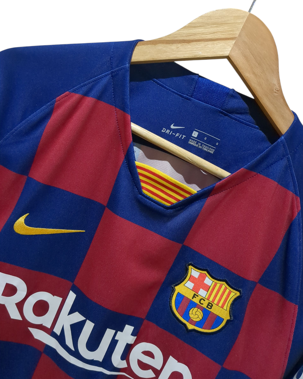 2019-20 Nike Barcelona Home Shirt - (L)
