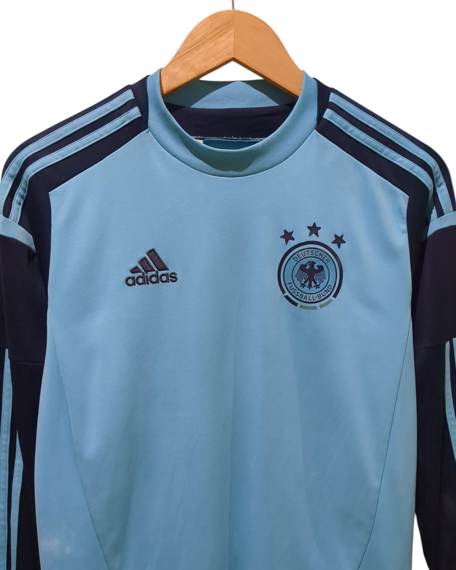 2012-13 Adidas Germany Goalkeeper L/S Shirt - (S)