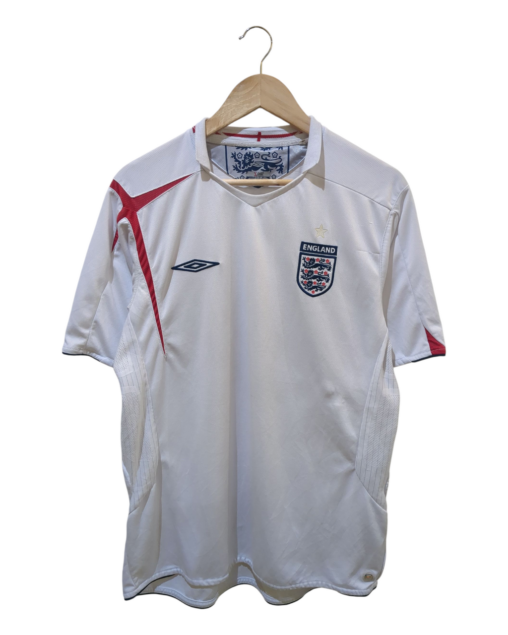 2005-07 Umbro England Home Shirt - (L)