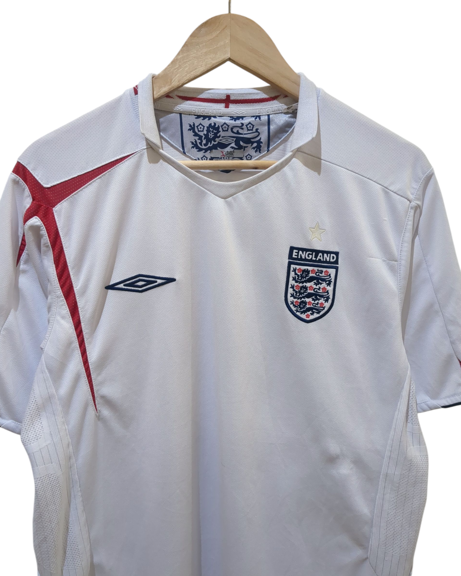 2005-07 Umbro England Home Shirt - (L)