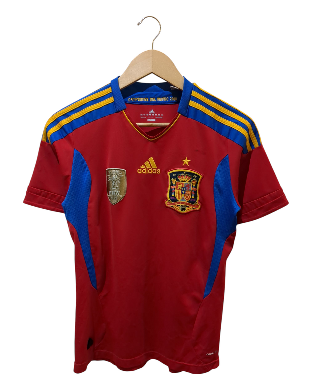 2010-11 Adidas Spain Home Shirt - (S)