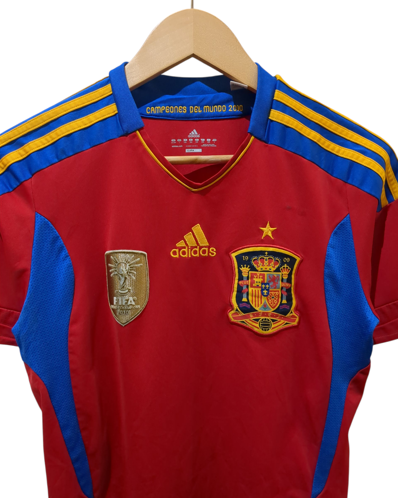2010-11 Adidas Spain Home Shirt - (S)