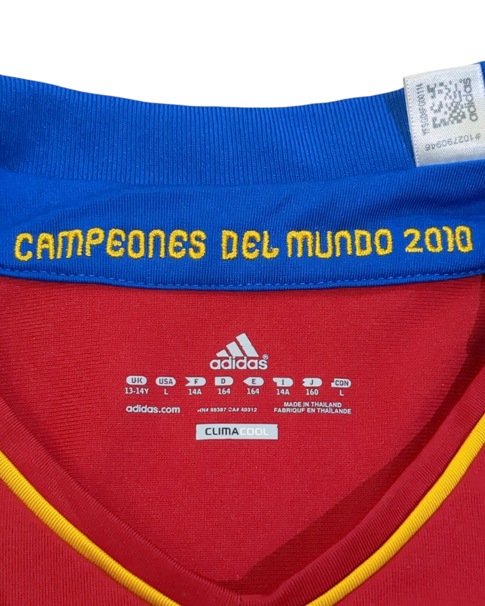 2010-11 Adidas Spain Home Shirt - (S)