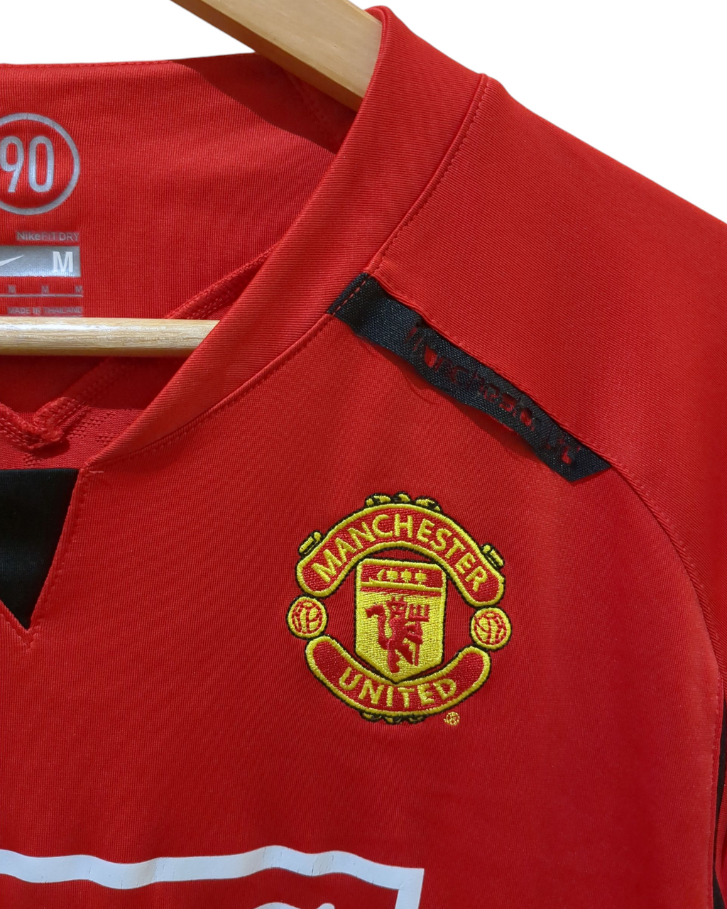 2007-08 Nike Manchester United Training L/S Shirt - (L)