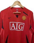 2007-08 Nike Manchester United Training L/S Shirt - (L)