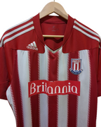 2010-11 Adidas Stoke City Home Shirt - (L)