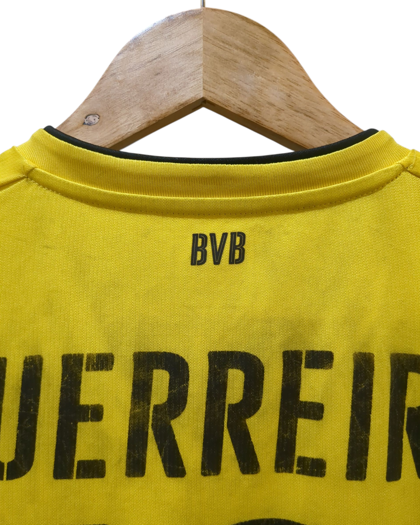 2017-18 Puma Borussia Dortmund Women's Home Shirt #13 Guerreiro - (S)