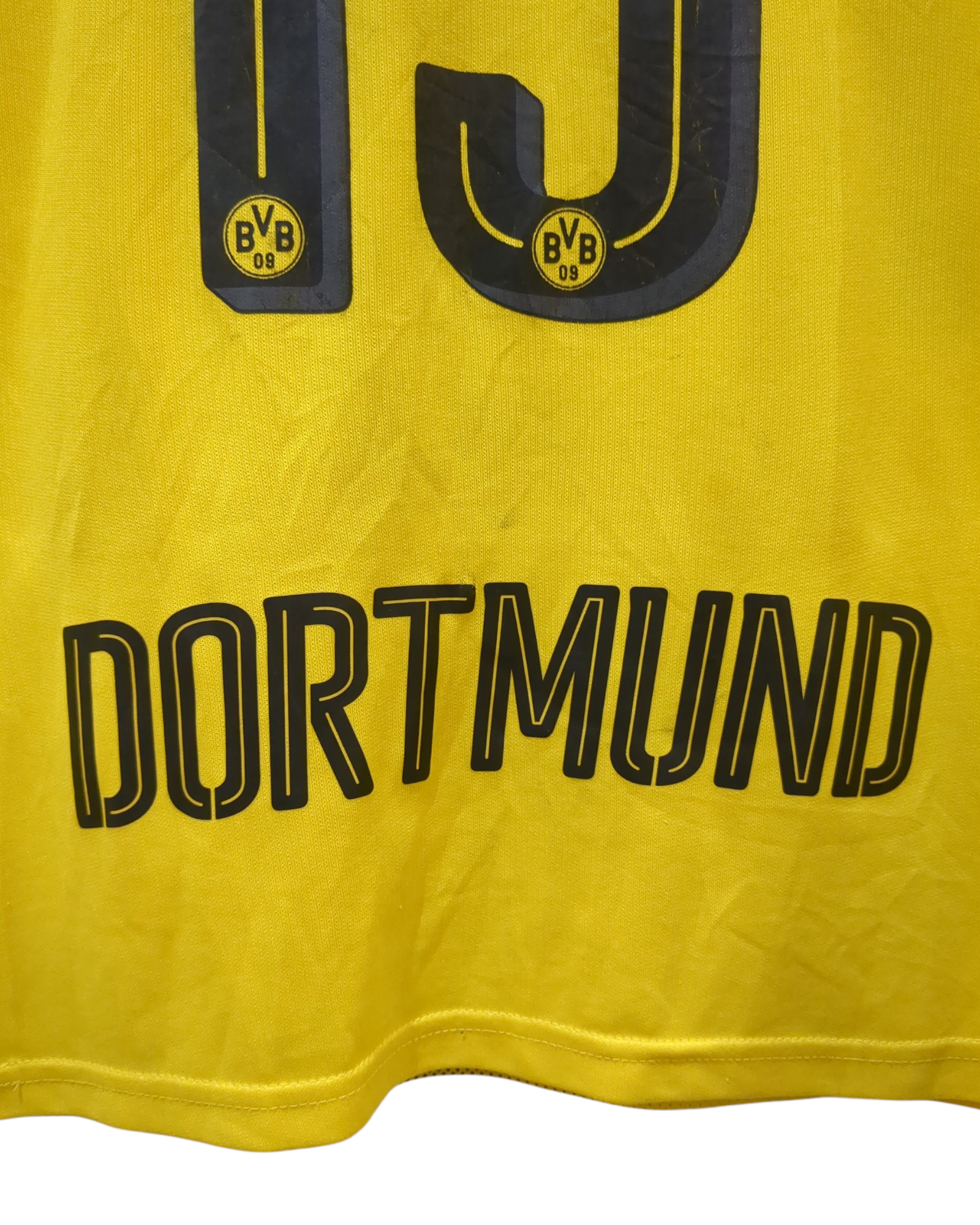 2017-18 Puma Borussia Dortmund Women's Home Shirt #13 Guerreiro - (S)