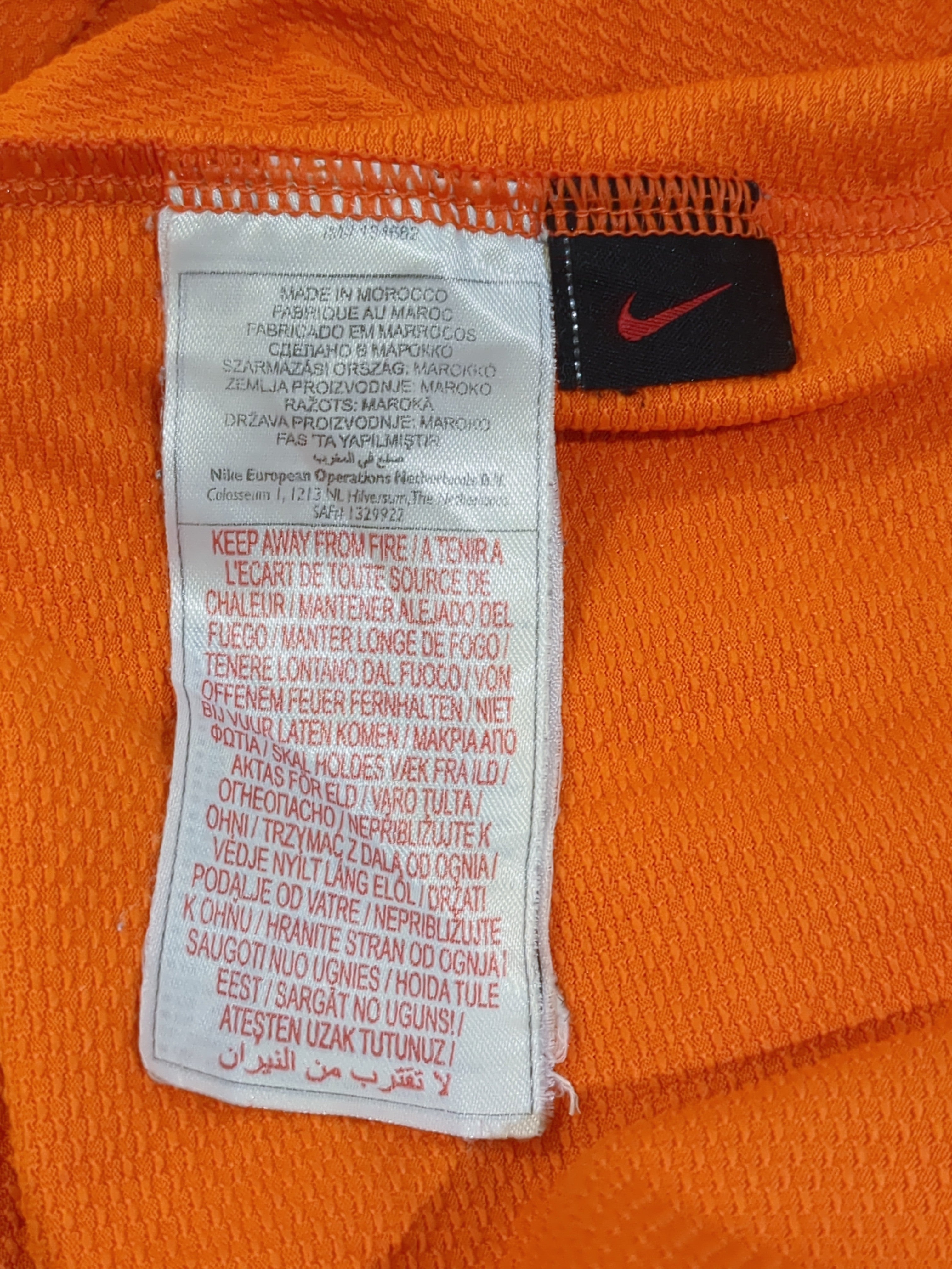 2008-10 Nike Netherlands Home Shirt - (L)