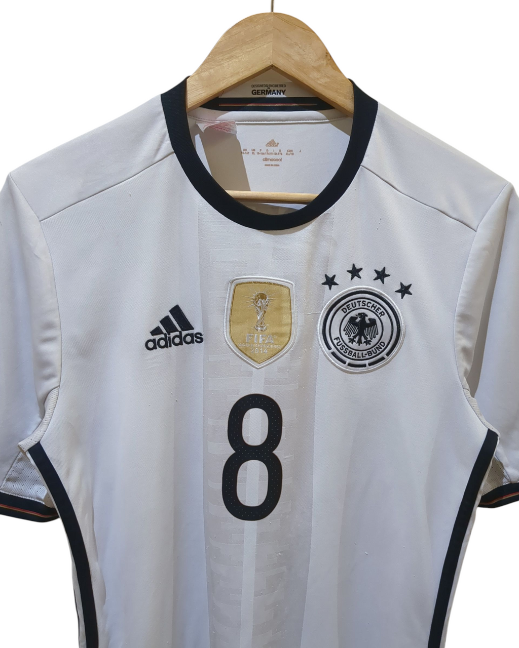 2015-16 Adidas Germany Home Shirt #8 Ozil - (M)