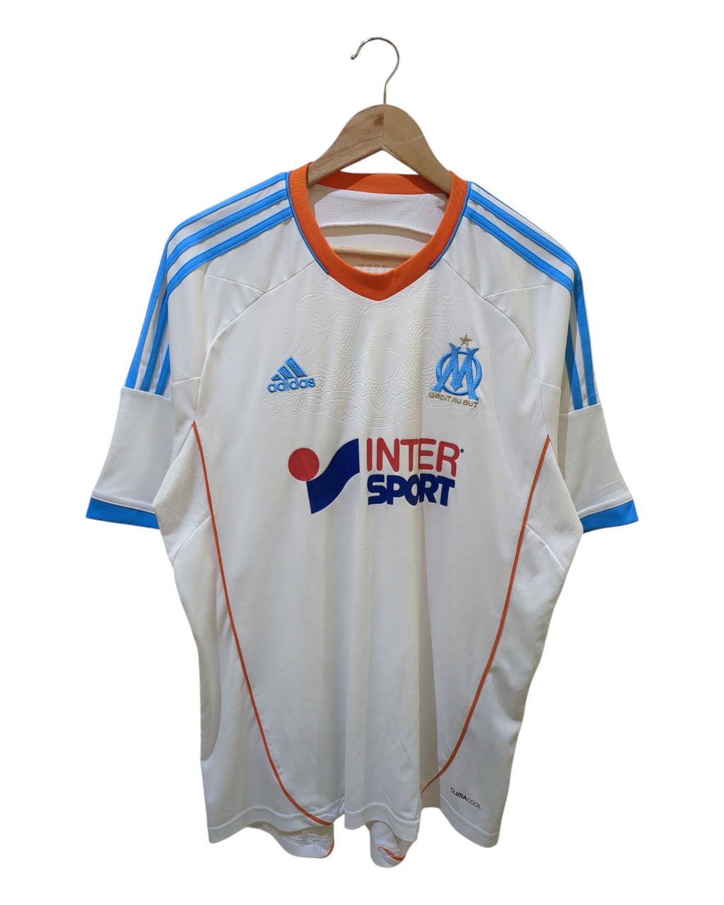 2012-13 Adidas Olympique Marseille Home Shirt - (L)