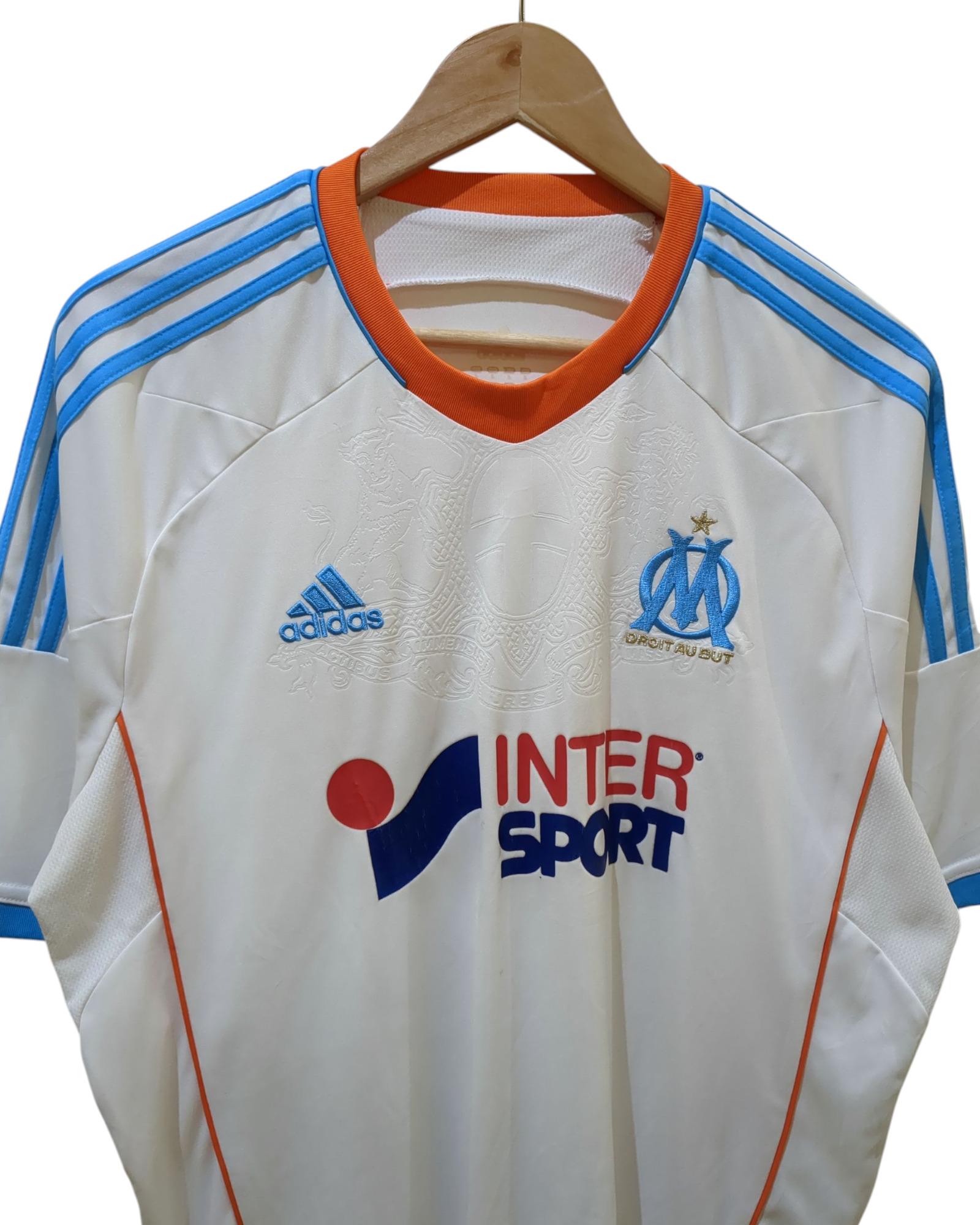 2012-13 Adidas Olympique Marseille Home Shirt - (L)