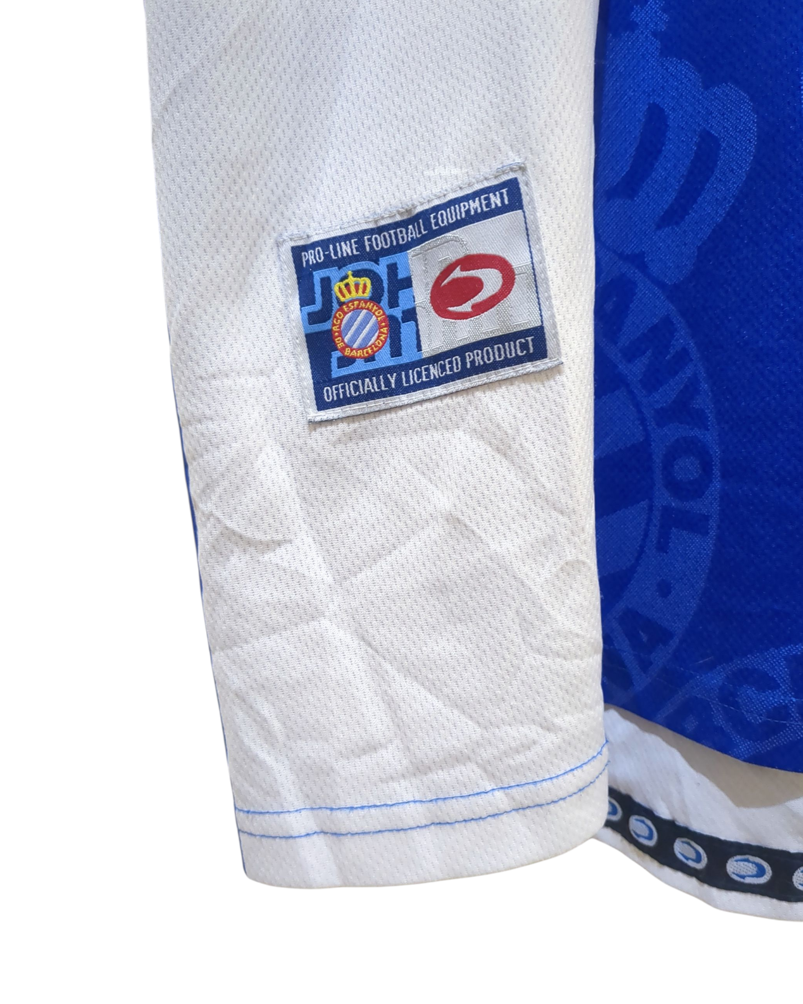 1999-00 John Smith Espanyol Home Shirt - (XL)