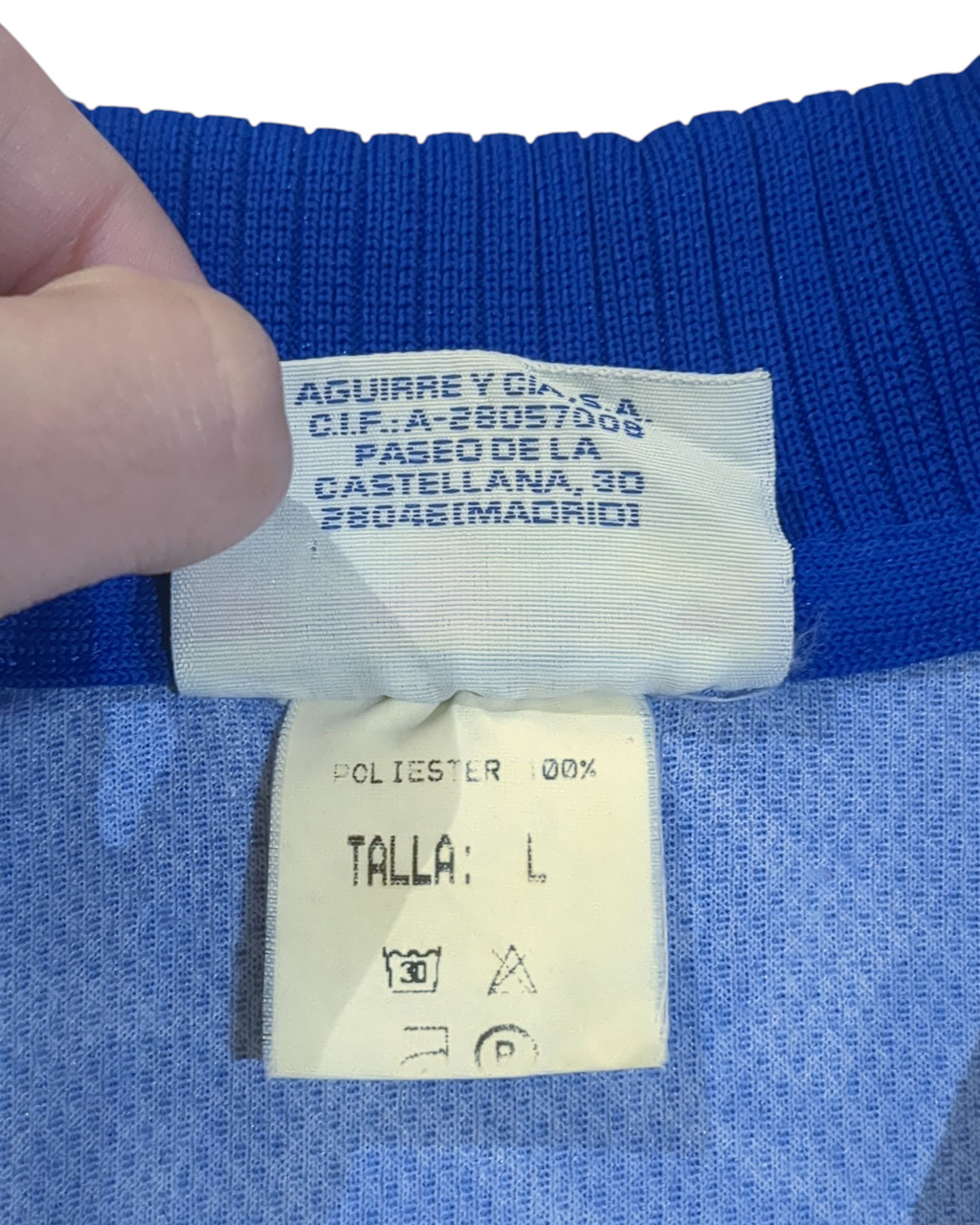 1999-00 John Smith Espanyol Home Shirt - (XL)