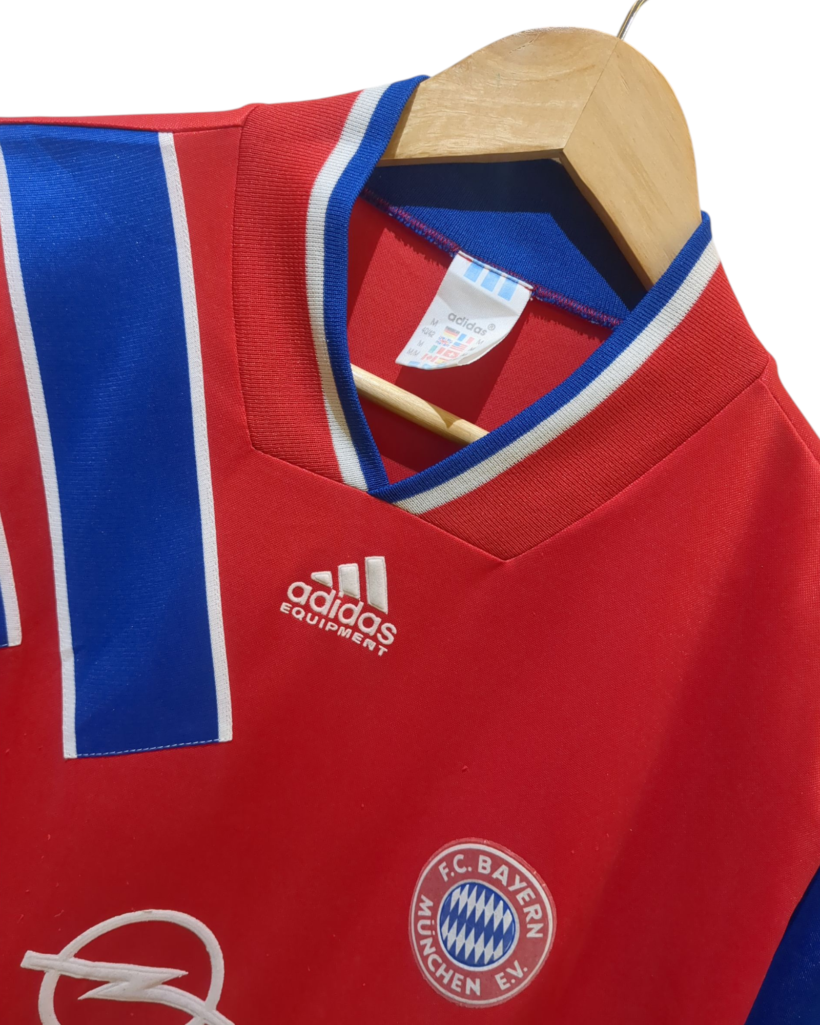 1993-95 Adidas Bayern Munich Home Shirt - (L)