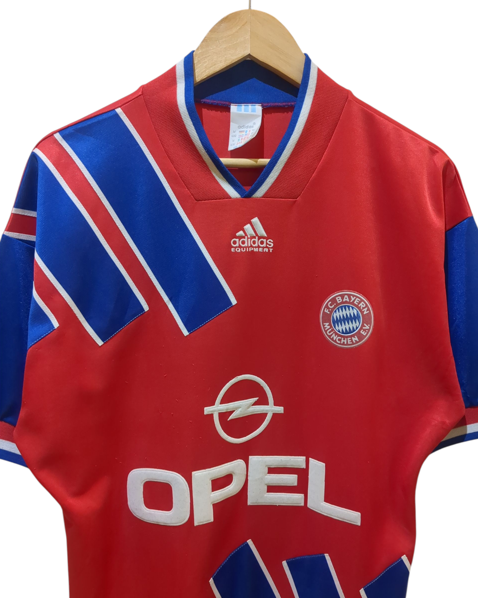 1993-95 Adidas Bayern Munich Home Shirt - (L)