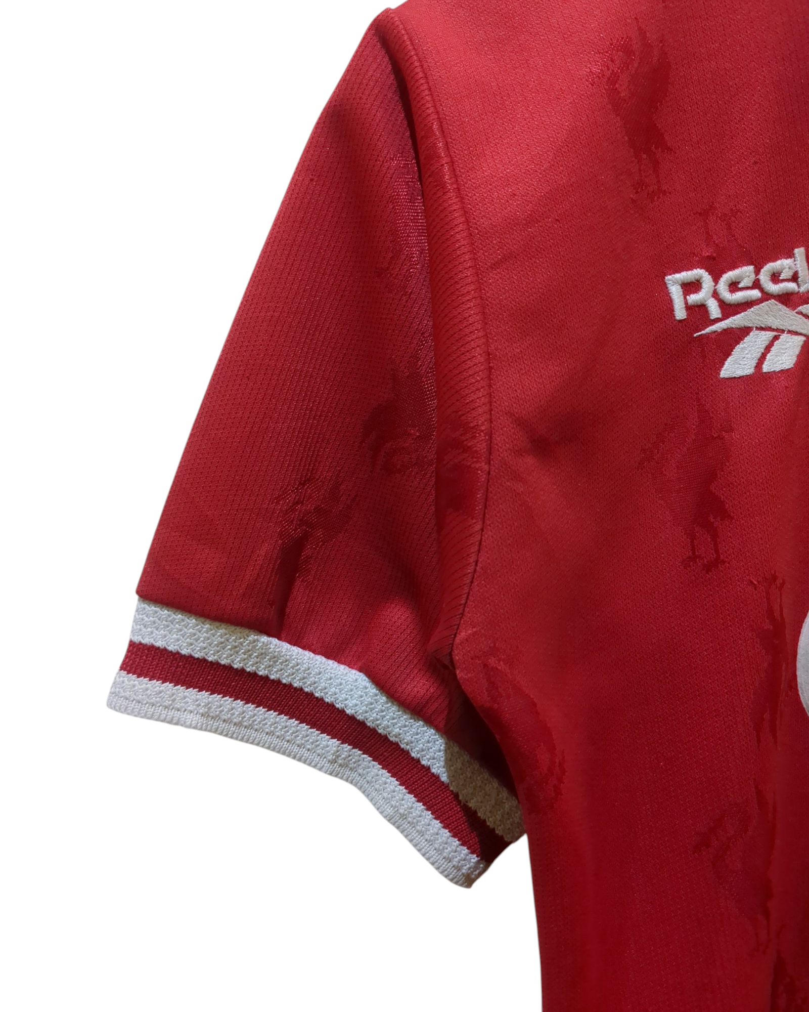 1996-98 Reebok Liverpool Home Shirt - (S)