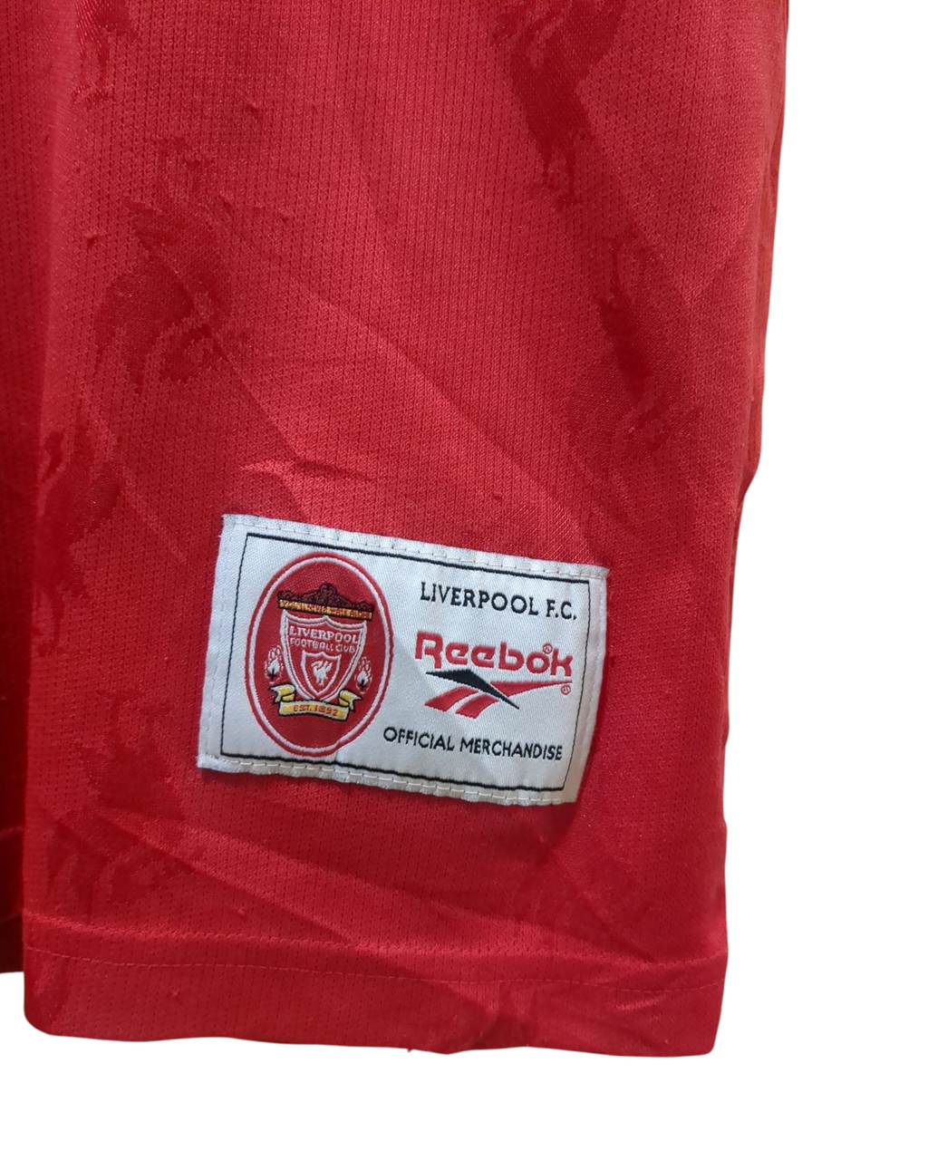 1996-98 Reebok Liverpool Home Shirt - (S)
