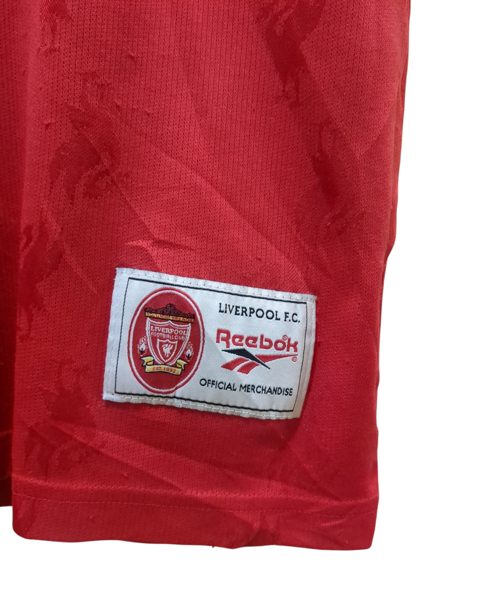 1996-98 Reebok Liverpool Home Shirt - (S)
