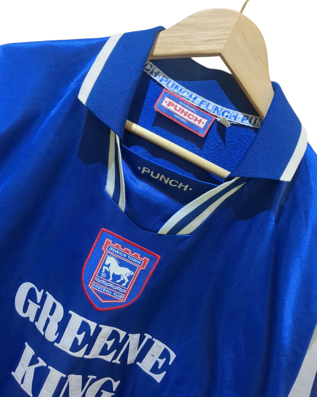 1997-99 Punch Ipswich Home Shirt - (XL)