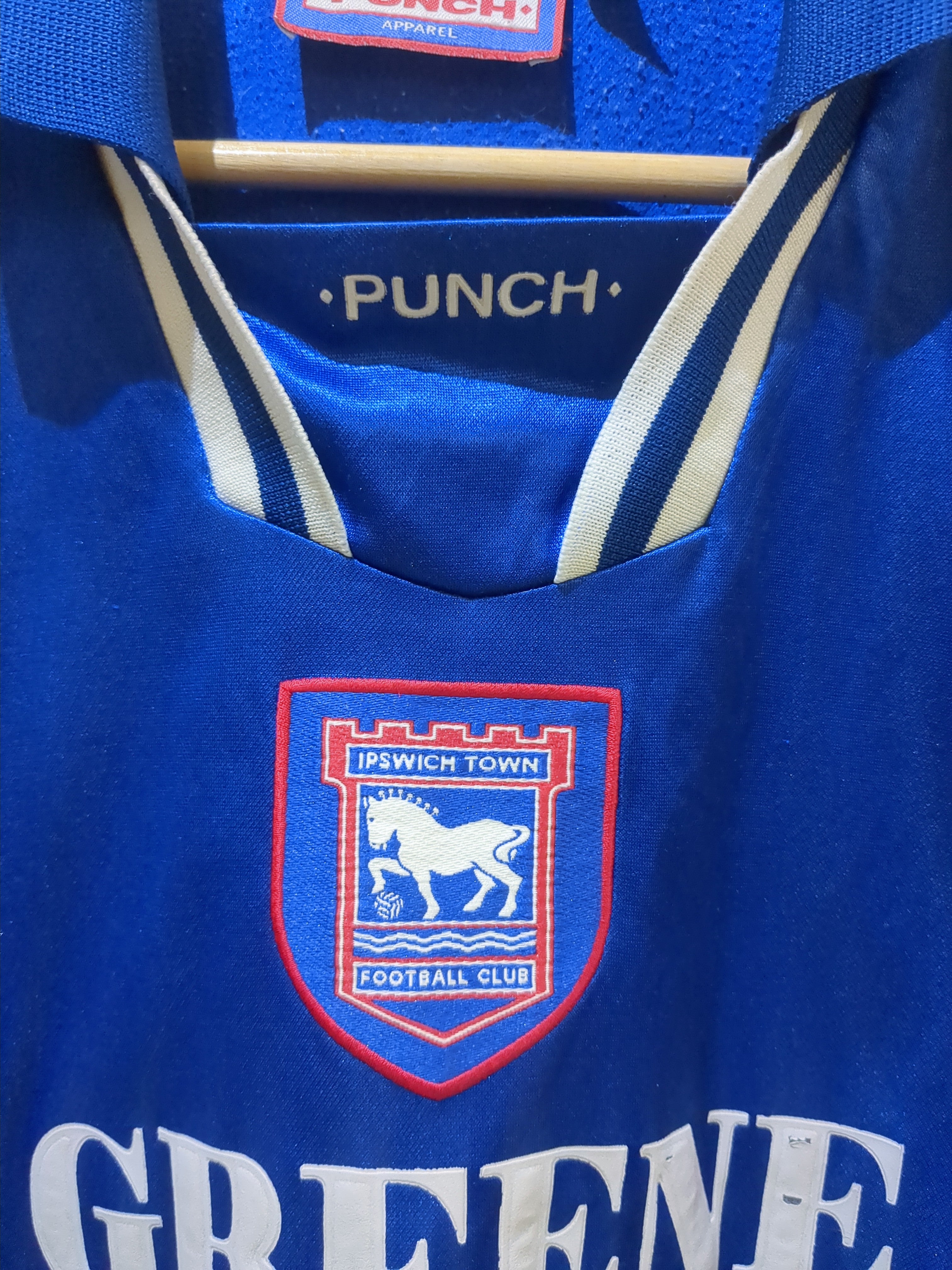 1997-99 Punch Ipswich Home Shirt - (XL)