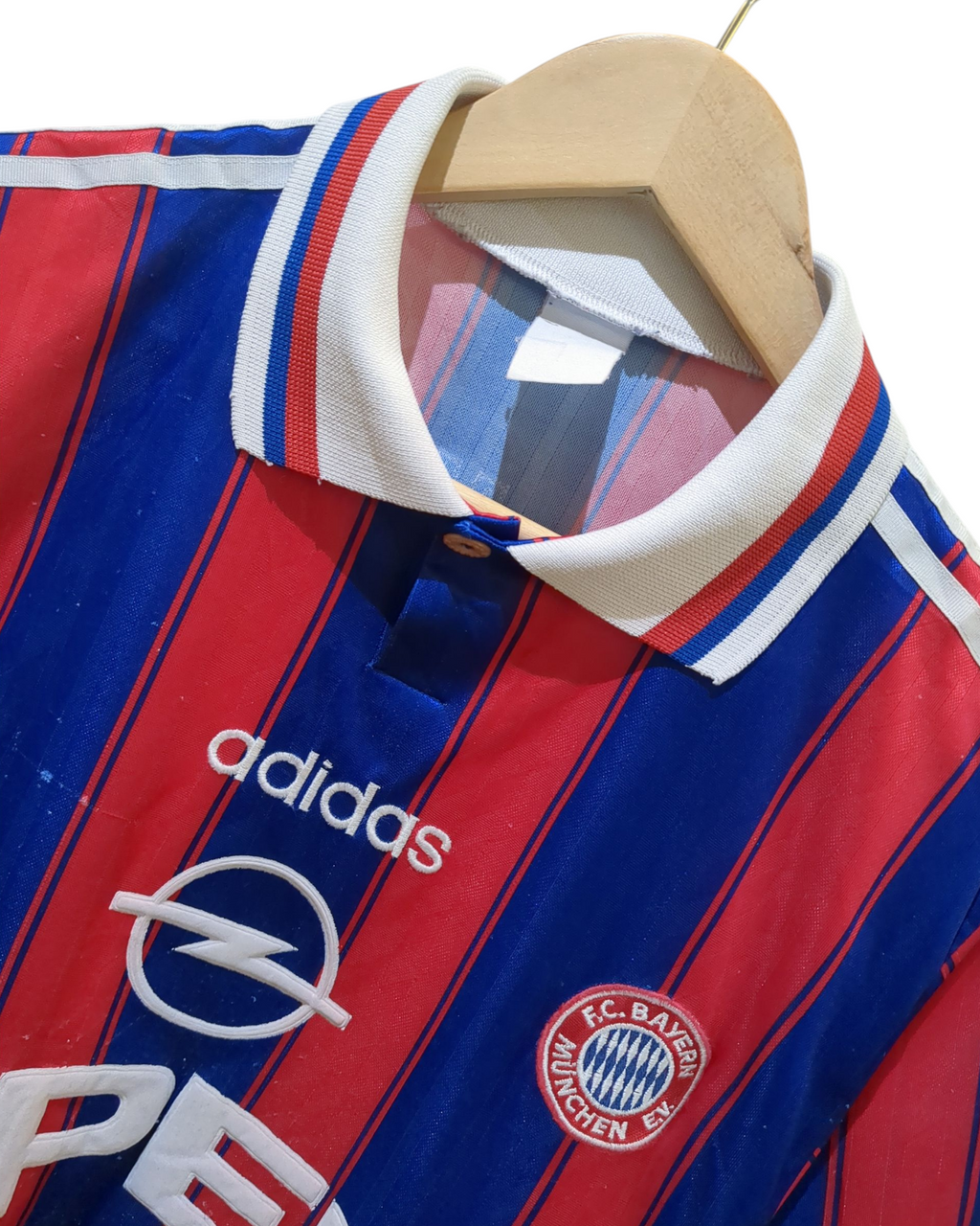 1995-97 Adidas Bayern Munich Home Shirt - (M)