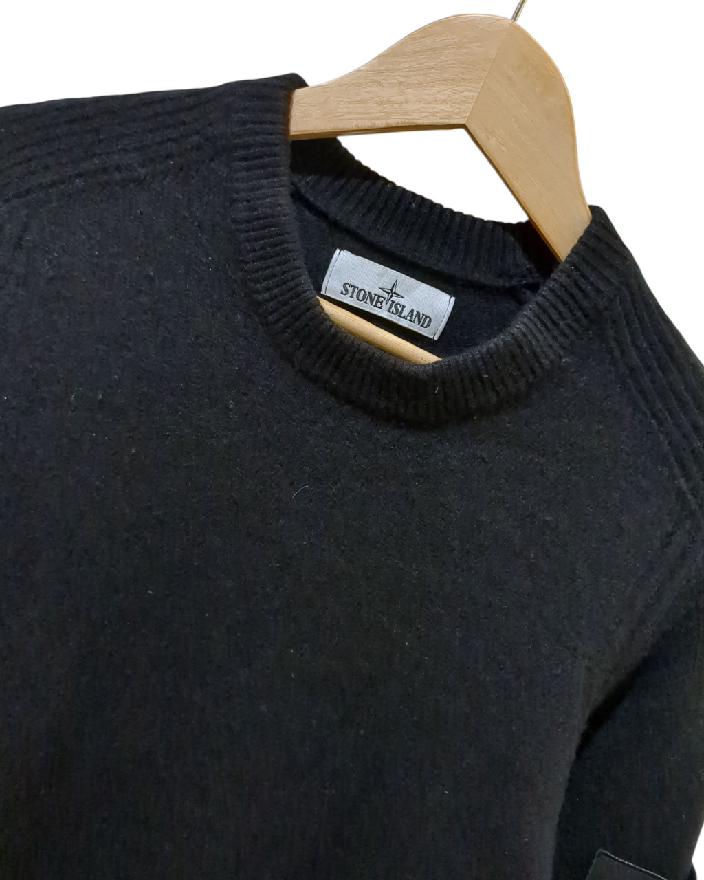 Stone Island 2018 Lambswool Crew Knit Jumper - (L)