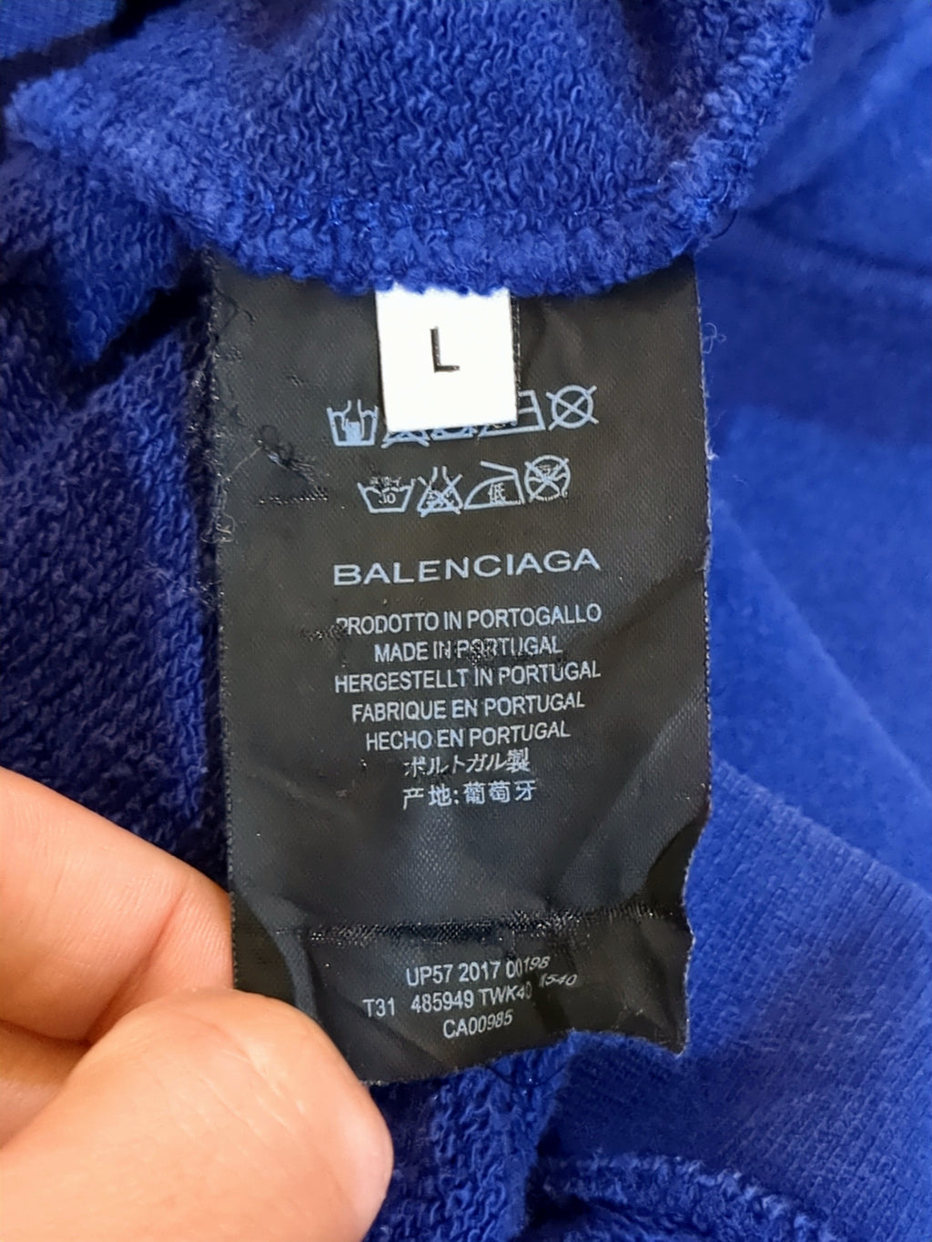 Balenciaga Black Campaign Hoodie - (XL)