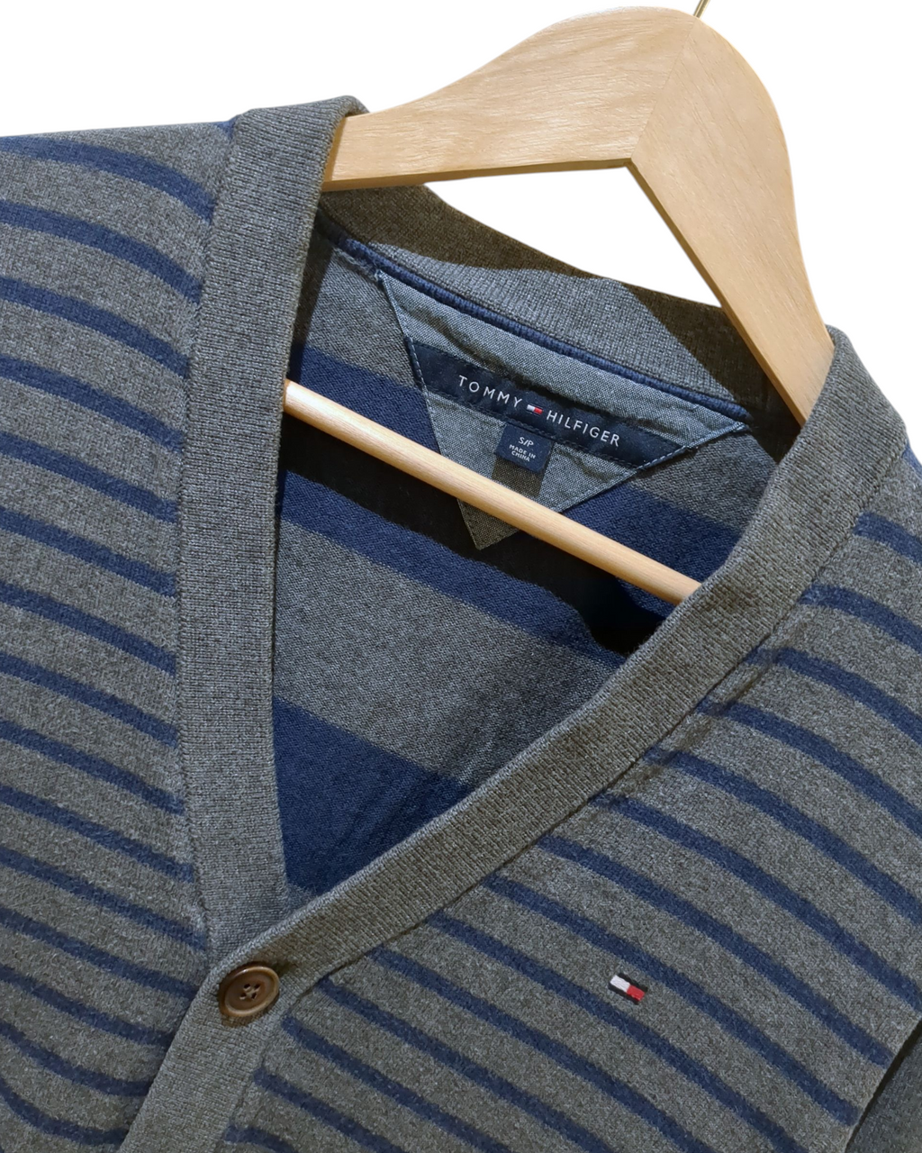 Tommy Hilfiger Stripe Cardigan - (M)
