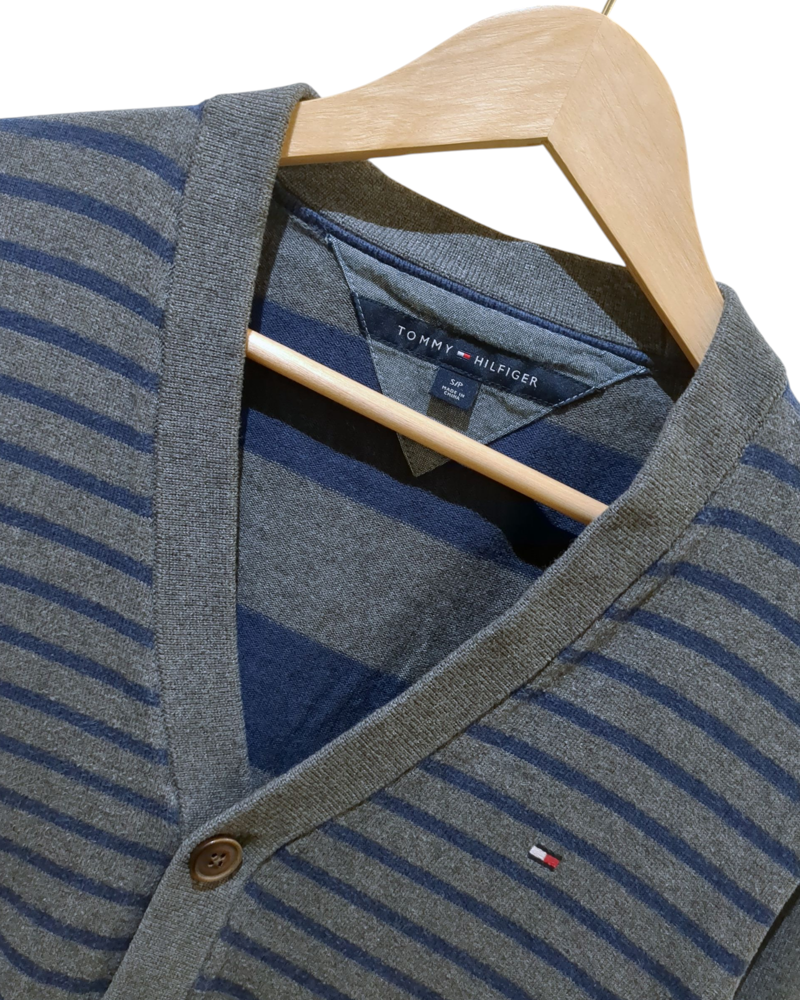 Tommy Hilfiger Stripe Cardigan - (M)