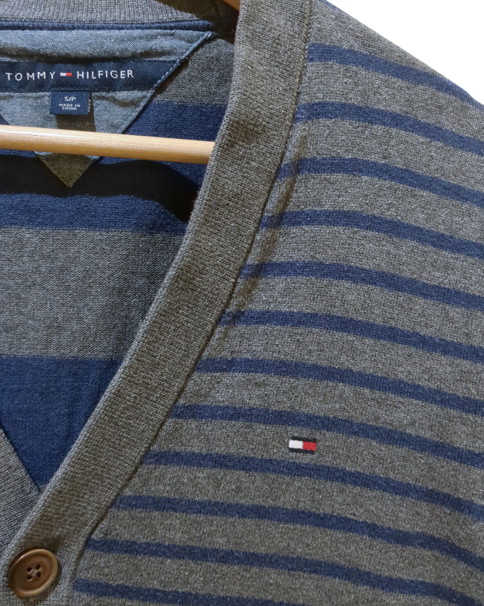 Tommy Hilfiger Stripe Cardigan - (M)