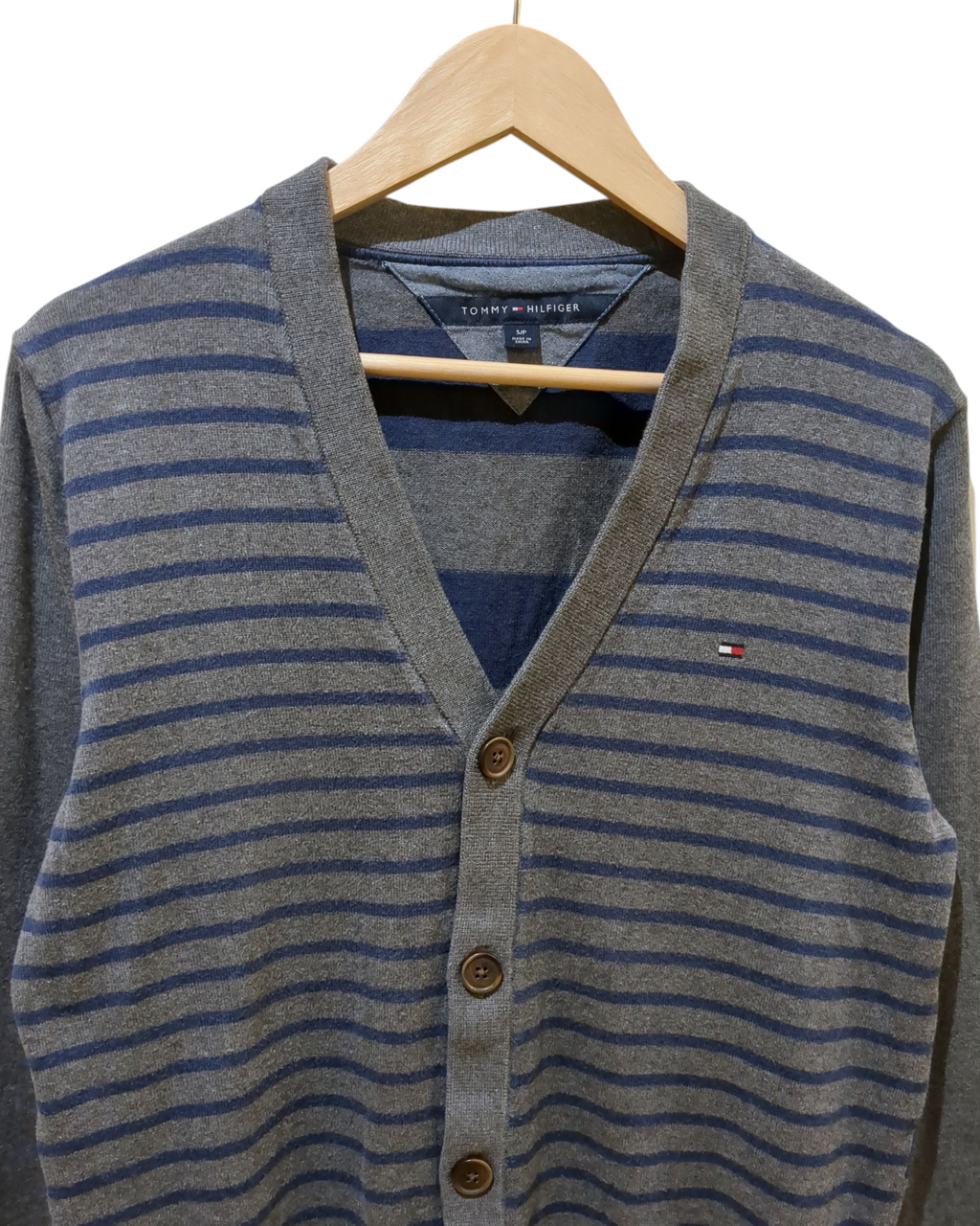 Tommy Hilfiger Stripe Cardigan - (M)