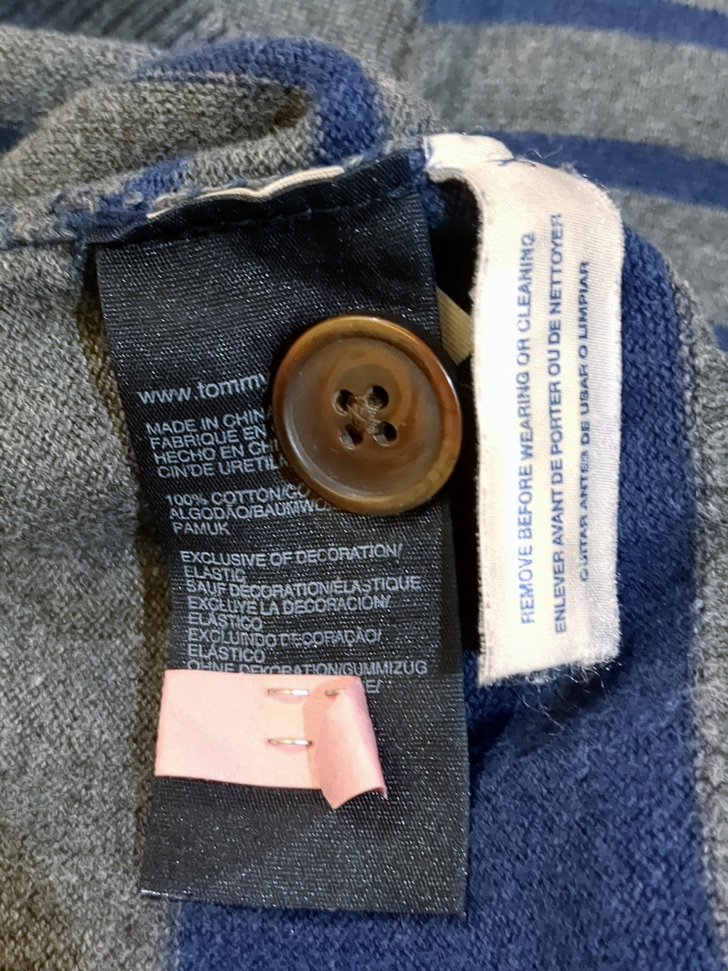 Tommy Hilfiger Stripe Cardigan - (M)