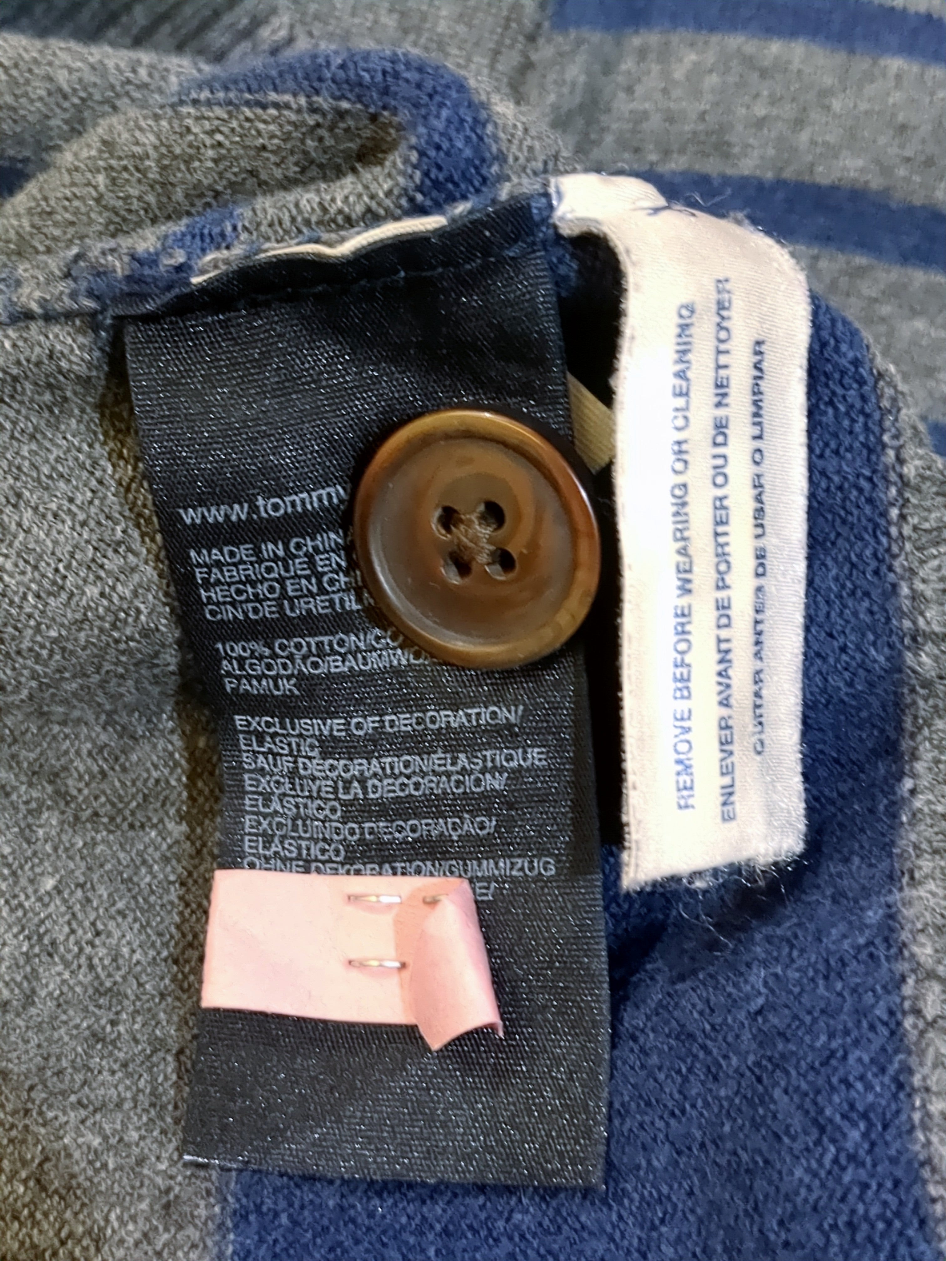 Tommy Hilfiger Stripe Cardigan - (M)