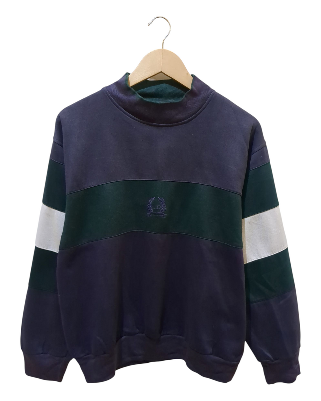 Christian Dior 90s Colorblock Sweatshirt - (M)