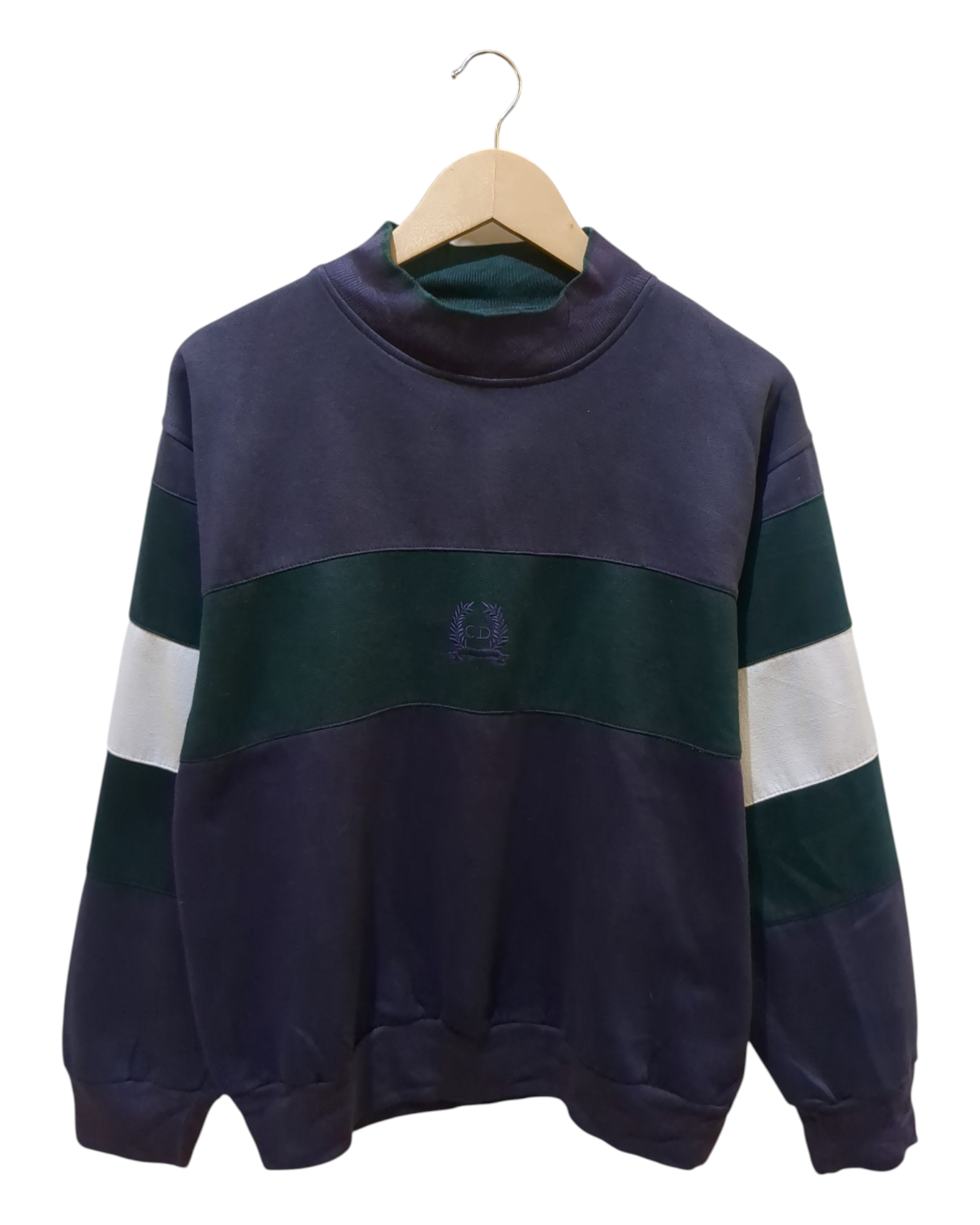 Christian Dior 90s Colorblock Sweatshirt - (M)